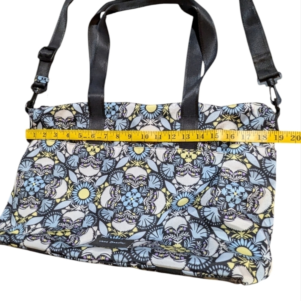VERA BRADLEY ReActive Lighten Up Fabric Tote Overnight Gym Bag Plaza Medallion - Picture 10 of 10
